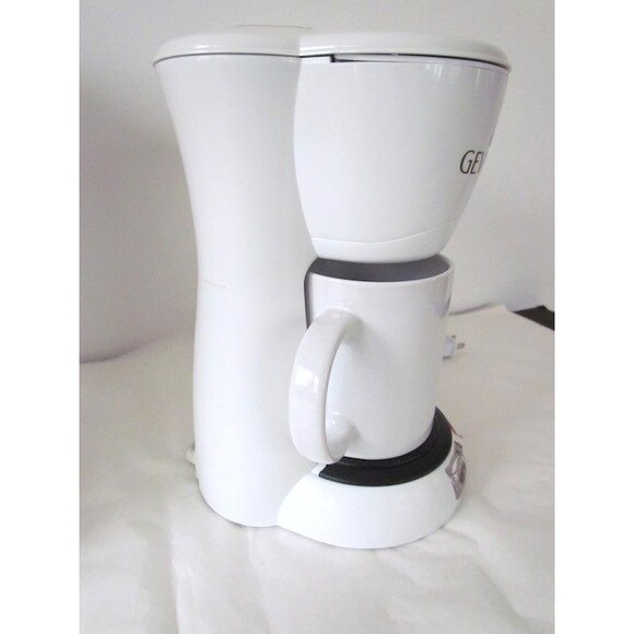 Gevalia Single 1 Cup Coffee Maker Model C73 White Vintage Deadstock New in Box - Picture 4 of 16